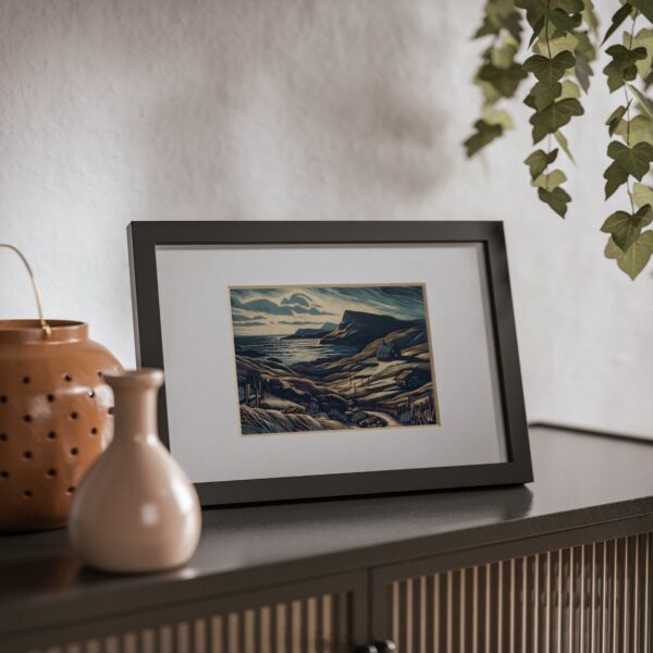 Windy night - Framed Print - Image 3