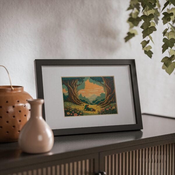 A Memory of Younger Days - Framed Print - Image 8