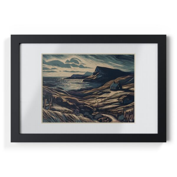 Windy night - Framed Print - Image 5