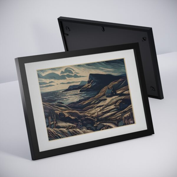 Windy night - Framed Print - Image 9