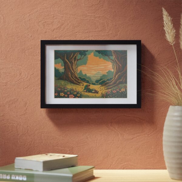 A Memory of Younger Days - Framed Print - Image 4