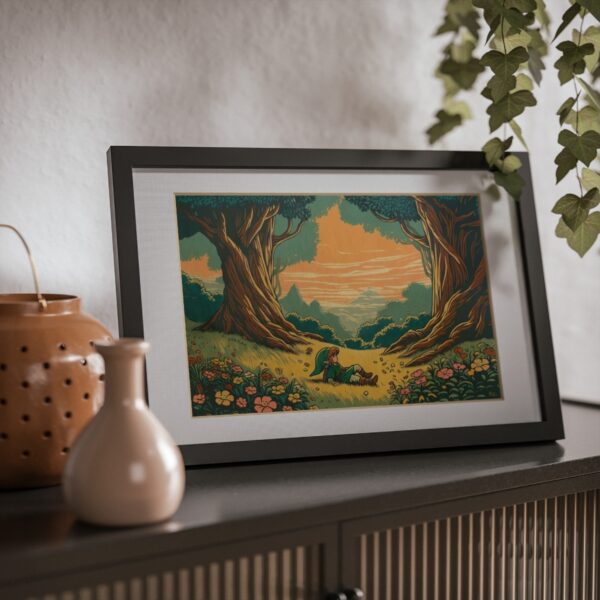 A Memory of Younger Days - Framed Print - Image 5