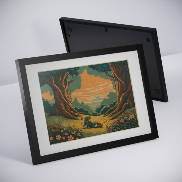 A Memory of Younger Days - Framed Print - Image 2