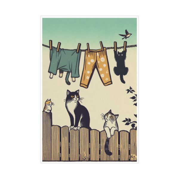 Lucky Seven - Unframed Print - Image 2