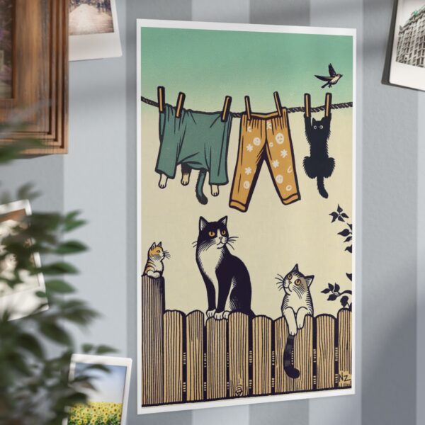 Lucky Seven - Unframed Print - Image 4