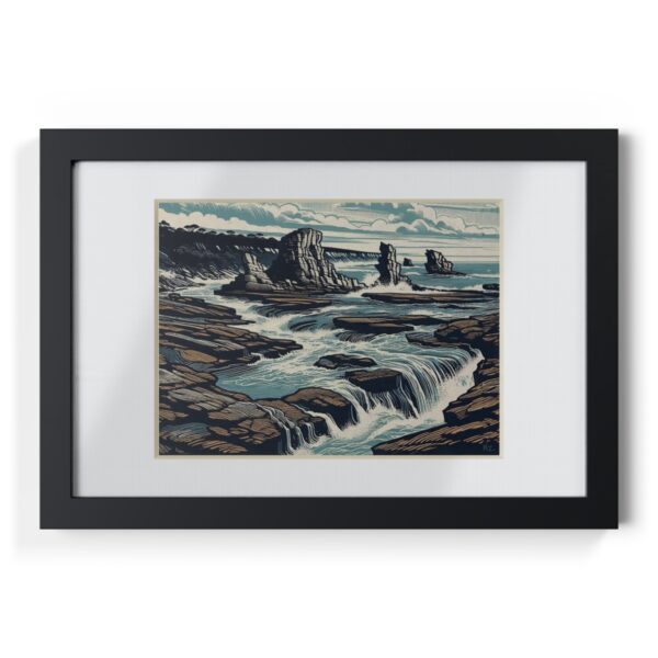 Danger Coast - Framed Print - Image 9