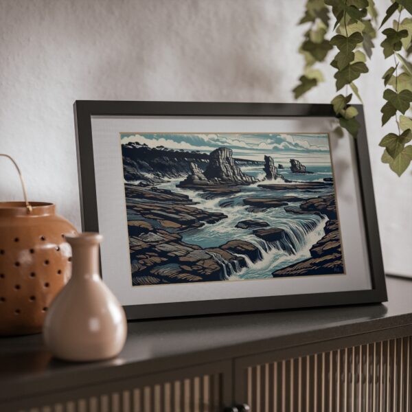 Danger Coast - Framed Print - Image 3