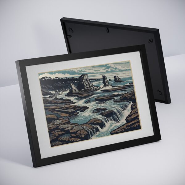 Danger Coast - Framed Print - Image 4