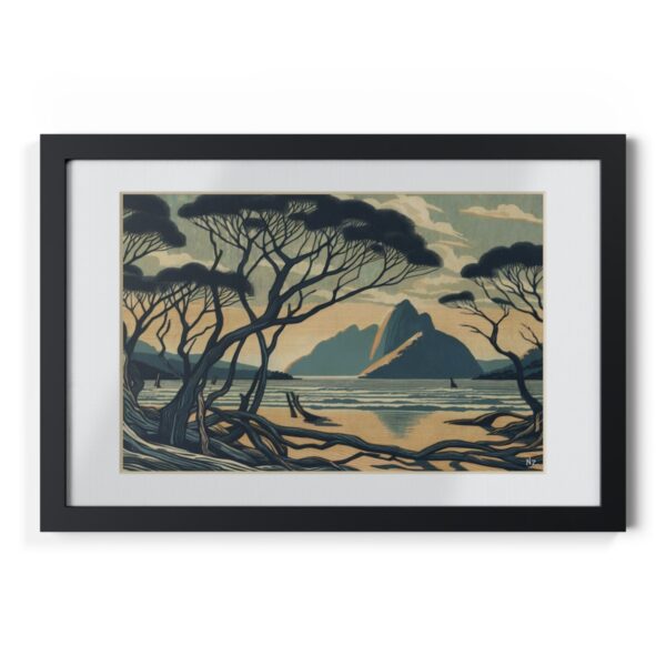 Driftwood Cove - Framed Print